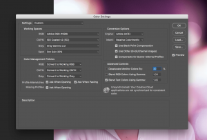 Colour Settings Dialog